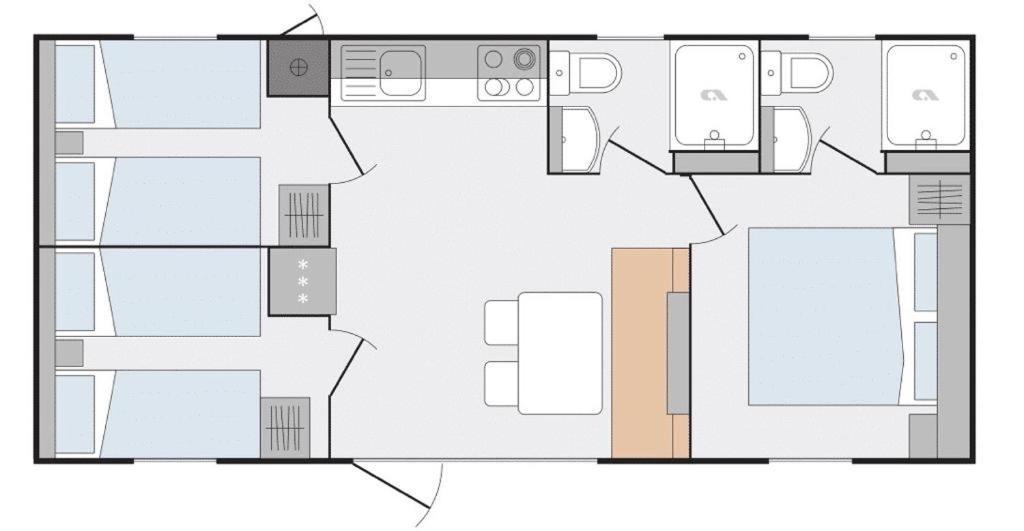 Premium Mobile Home Zen Spot 279 Jezera Luaran gambar